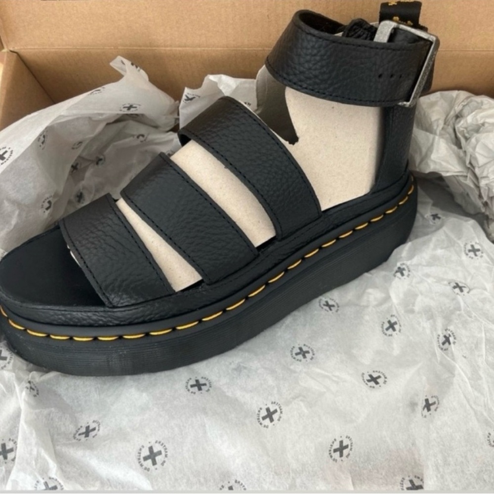 Dr. Martens Black Sandals - Picture 2 of 7